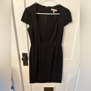 Banana Republic Sweetheart Neckline Cap Sleeve Dress